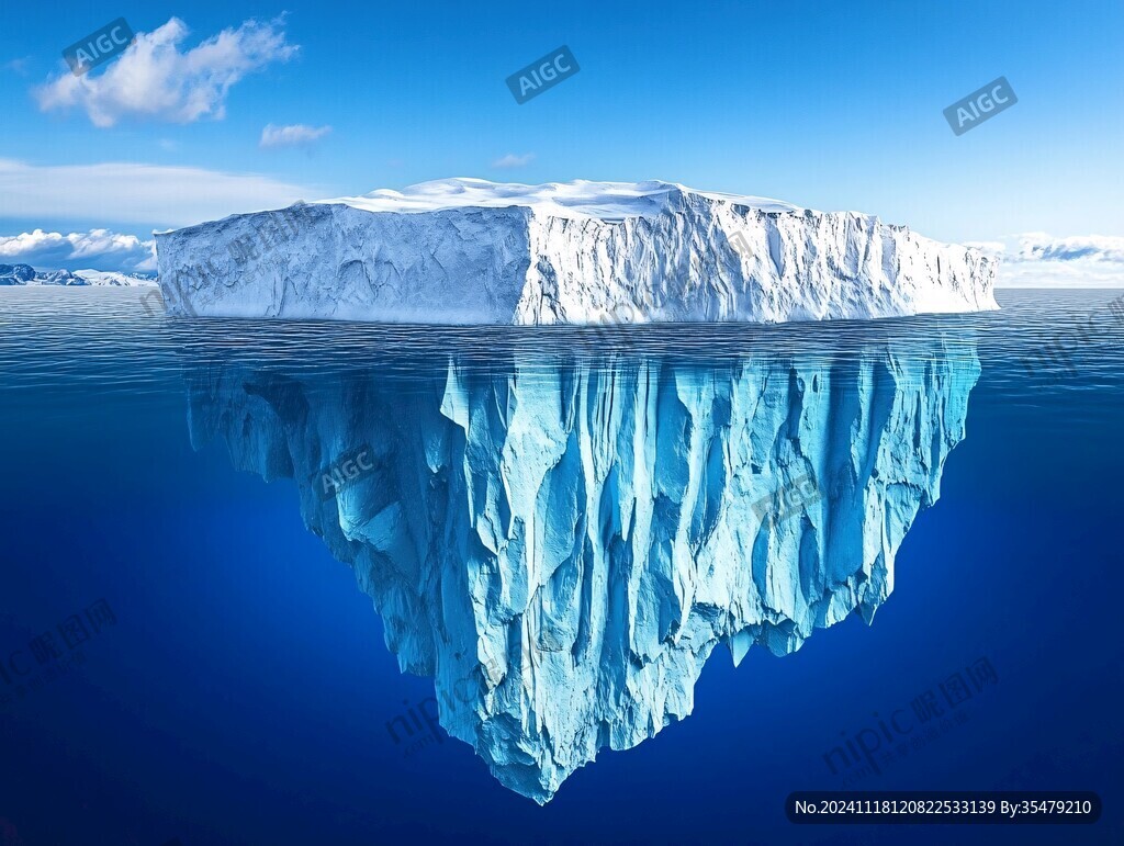 3d冰山