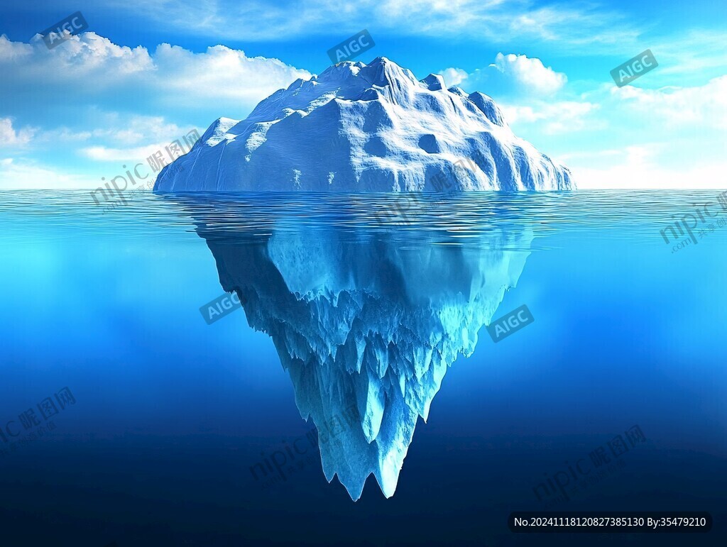3d冰山
