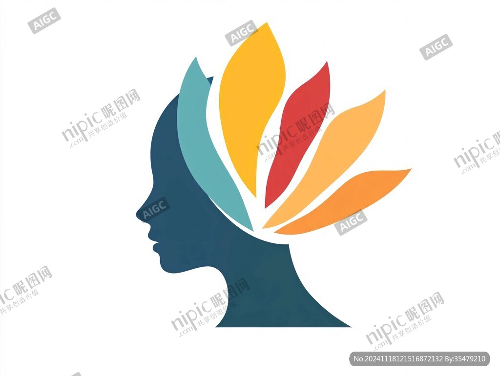 女人花logo设计