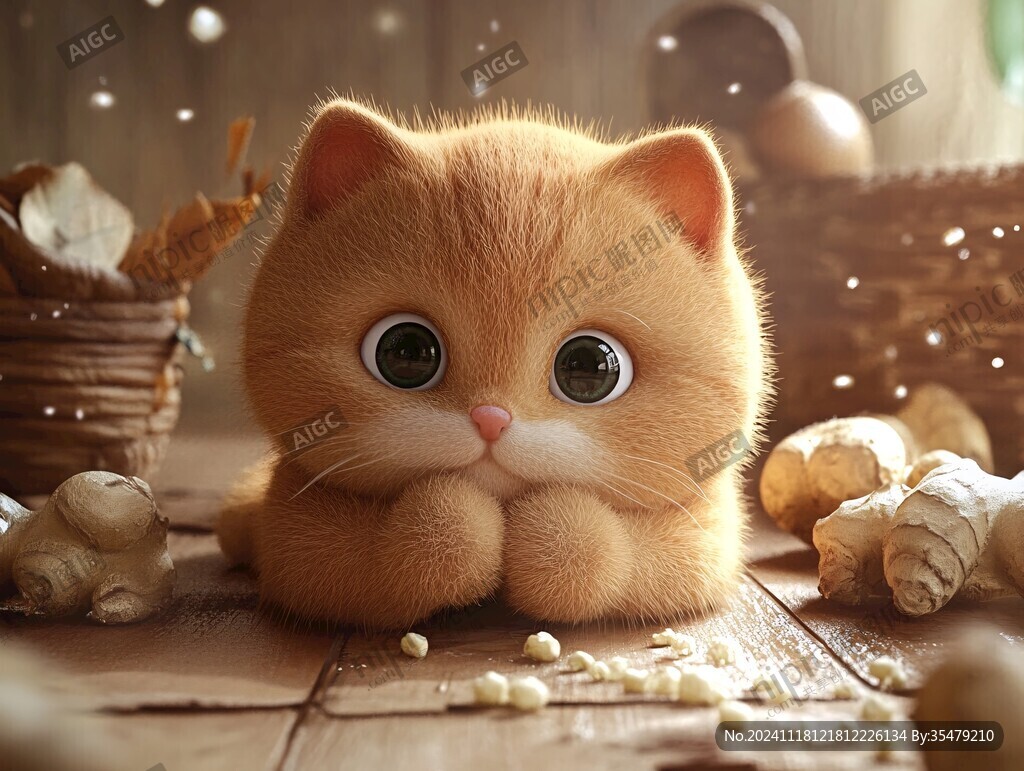 3d卡通猫咪