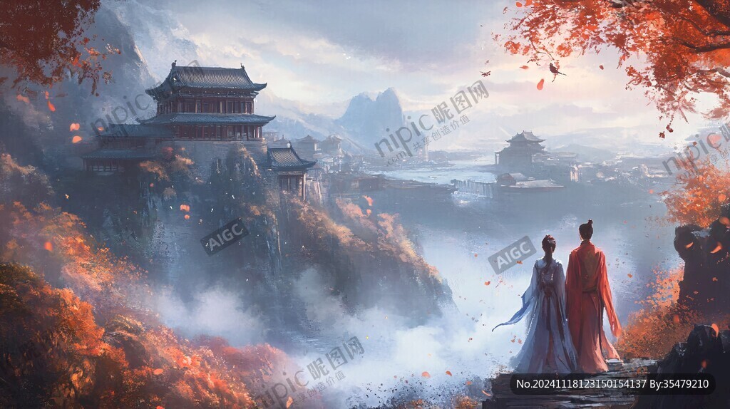 古风人物大场景