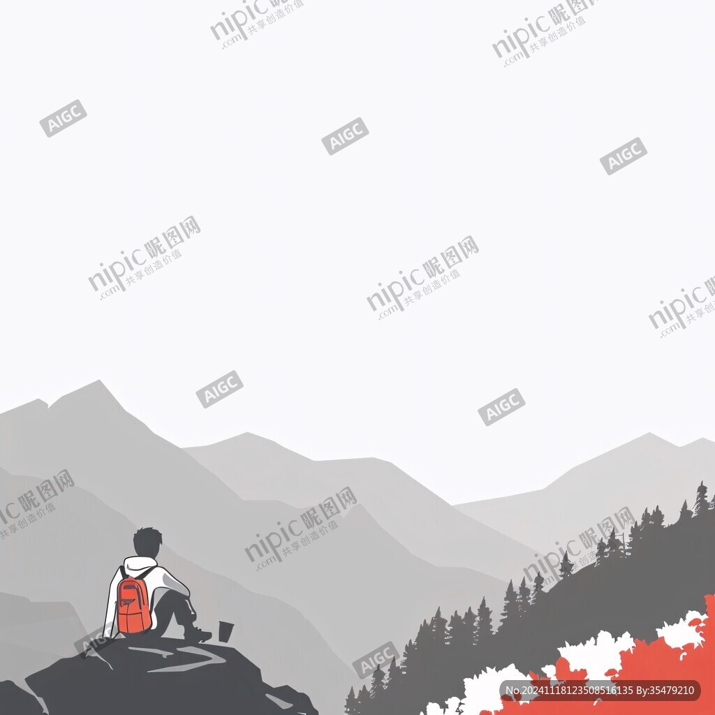 爬山登山爬山户外探险