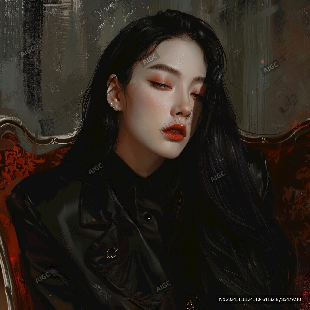 板绘人像