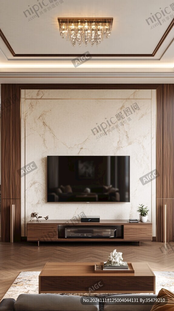 轻奢电视背景墙