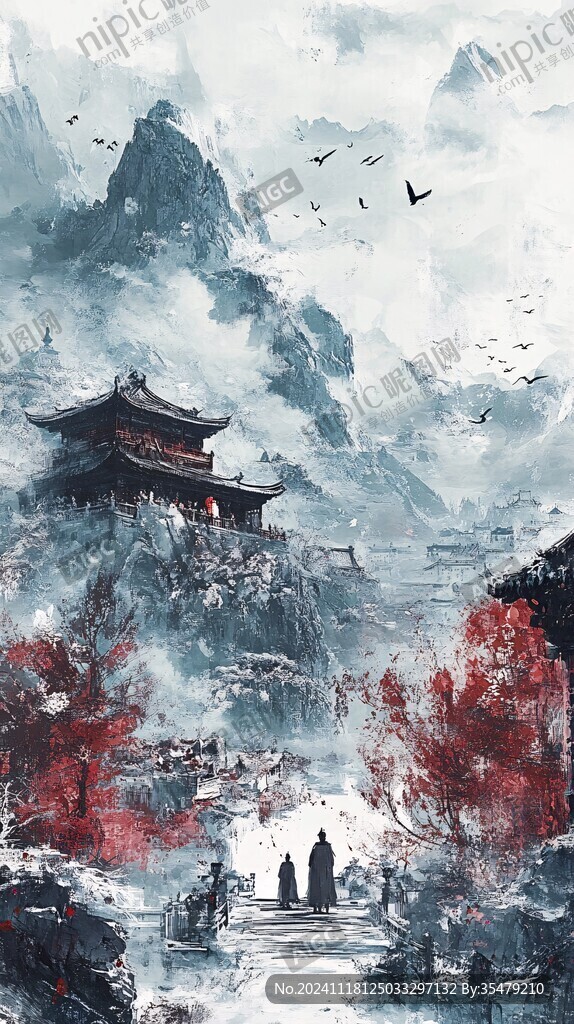 古风仙境天上宫阙