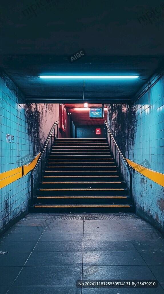 怀旧风格地铁站