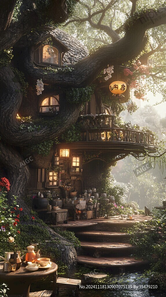 童话森林主题场景