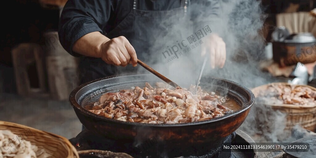 柴火炖虾