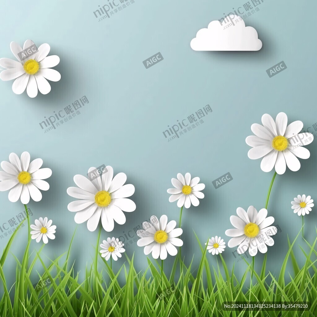小雏菊壁画