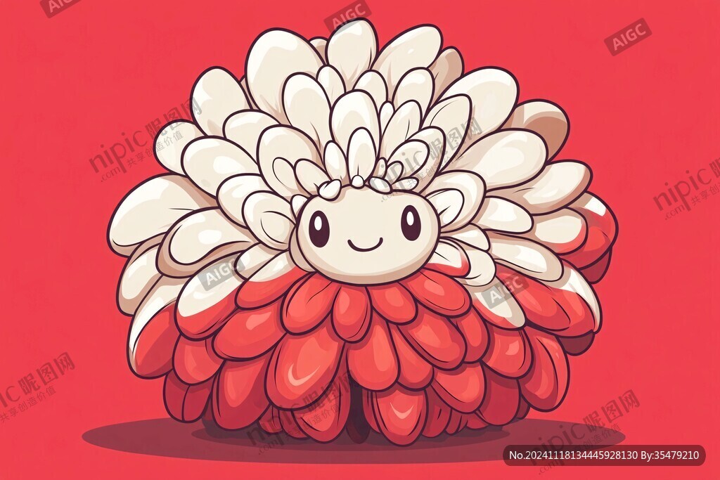 花朵ip形象