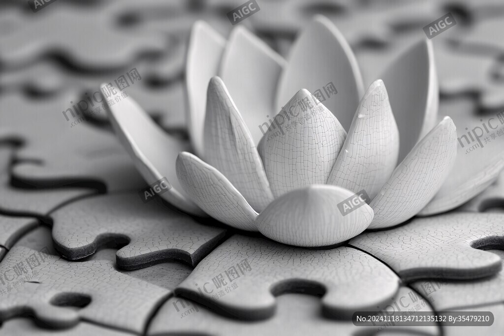 立体莲花