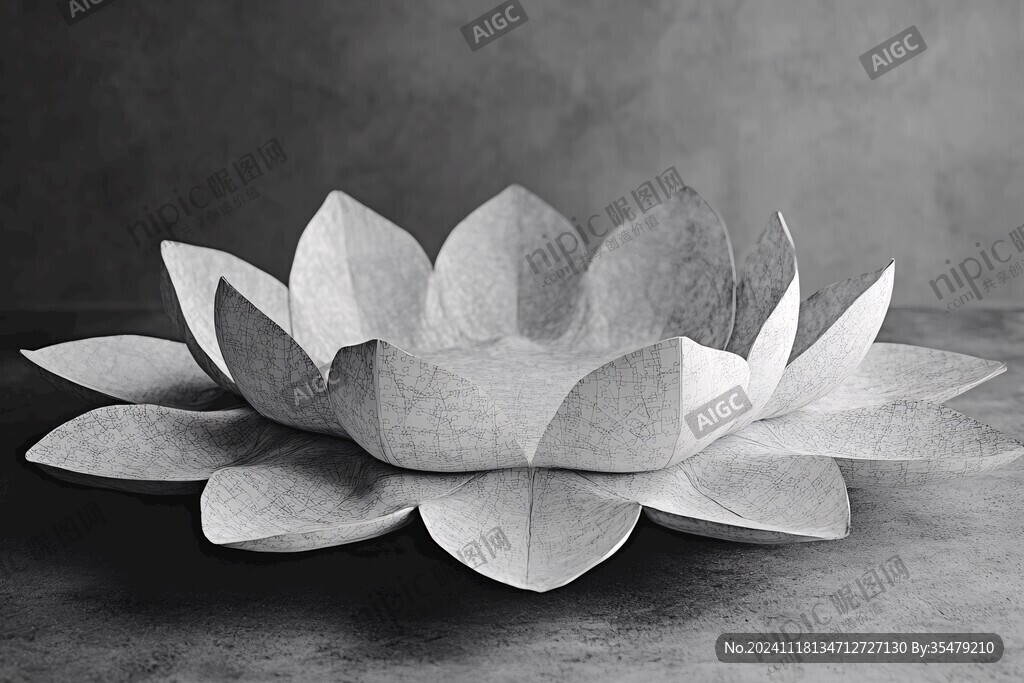 莲花折纸