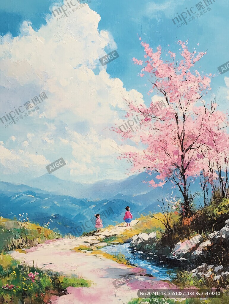 插画唯美风景