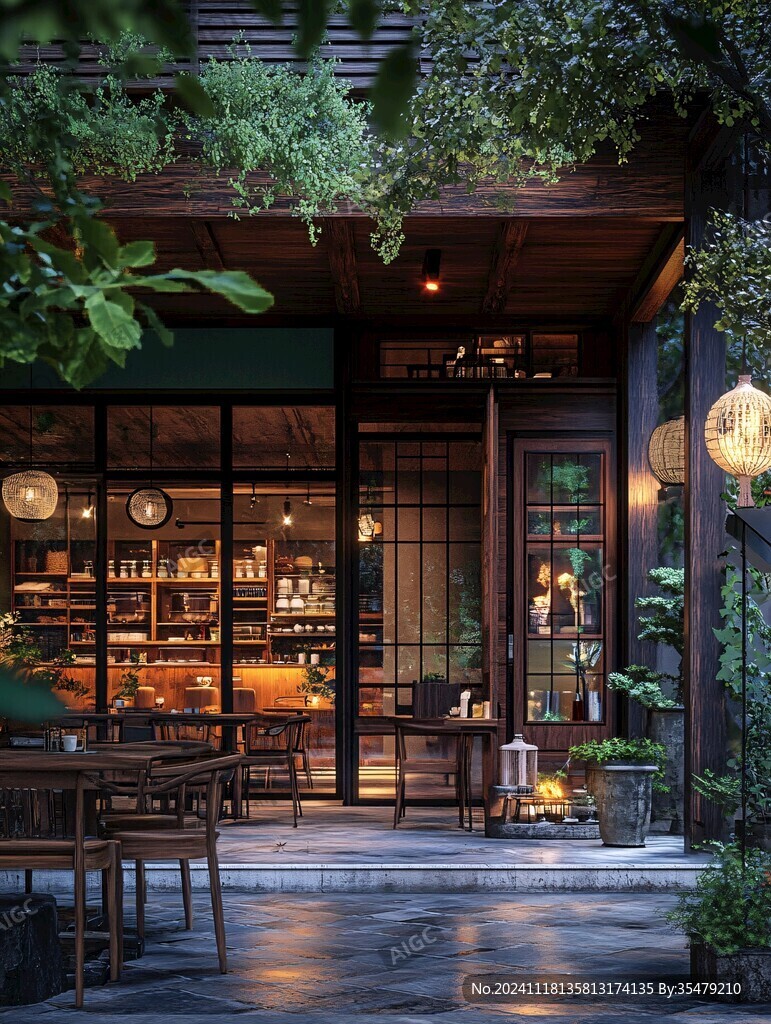 林间店铺