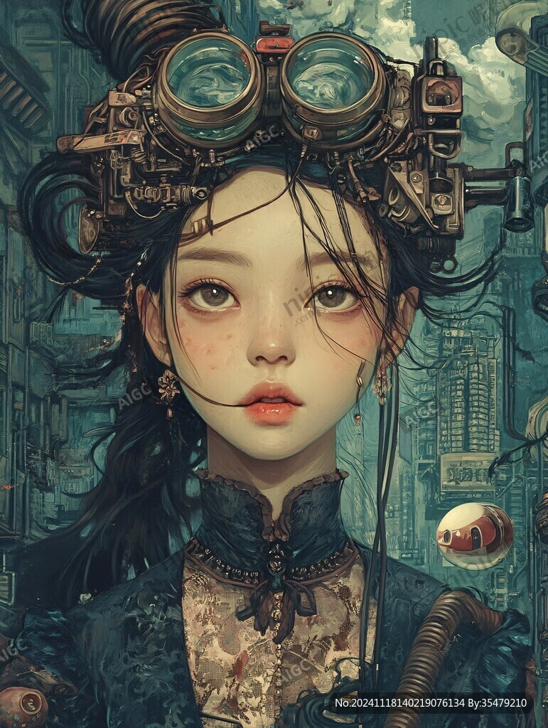 朋克风插画