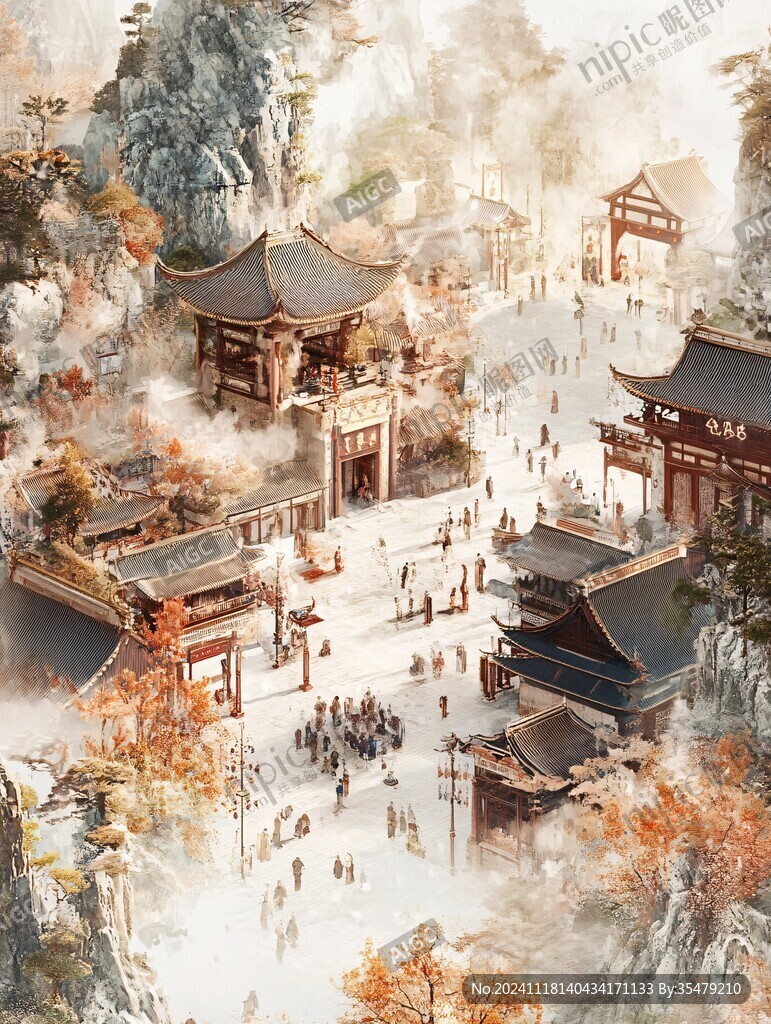 宋代繁华场景