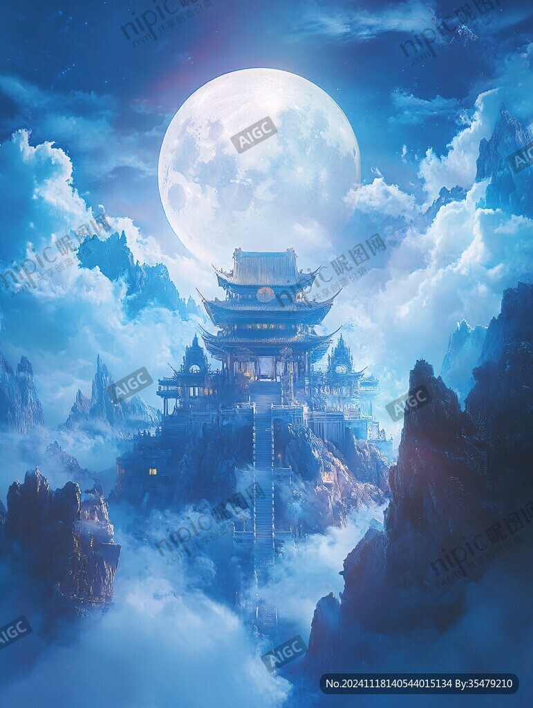 古风仙境天上宫阙