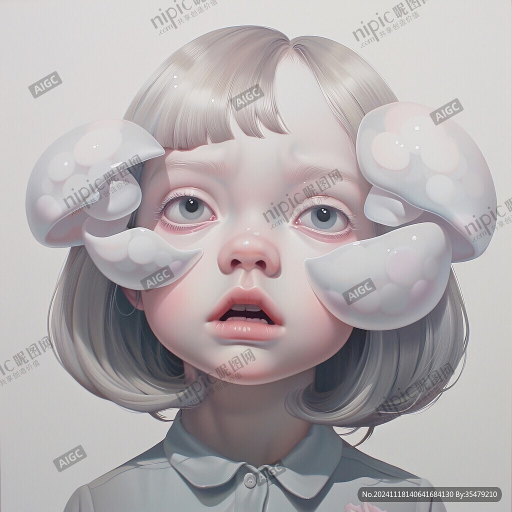 写实人物插画