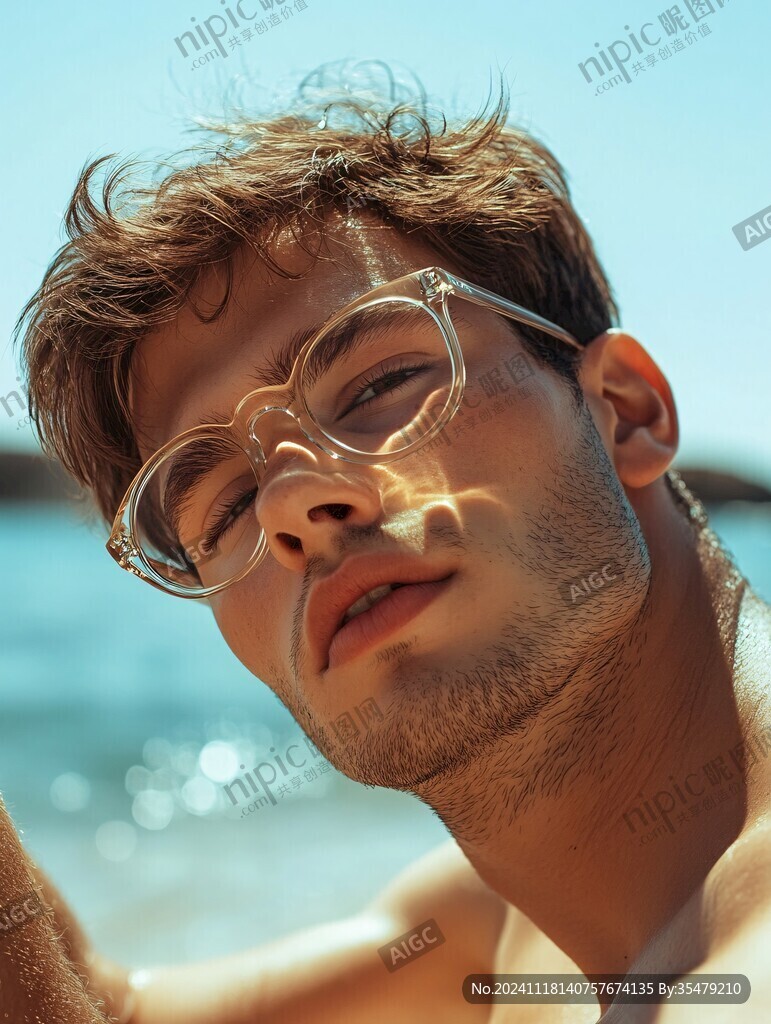 有口皆碑男眼镜