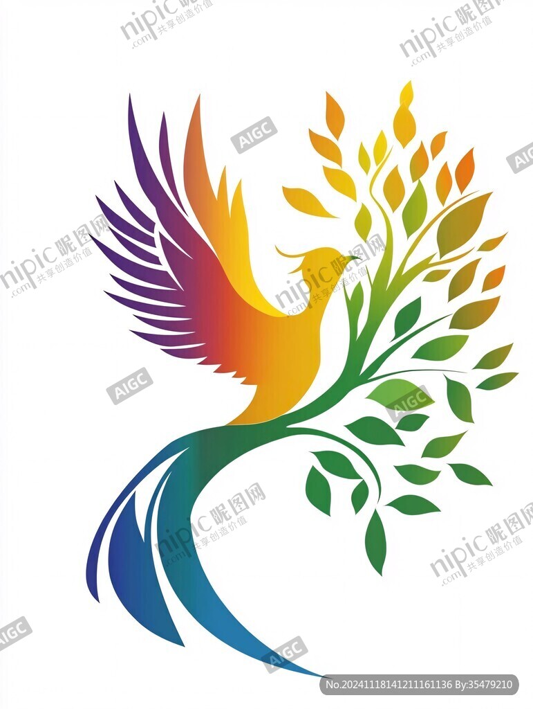 农业吉祥鸟logo