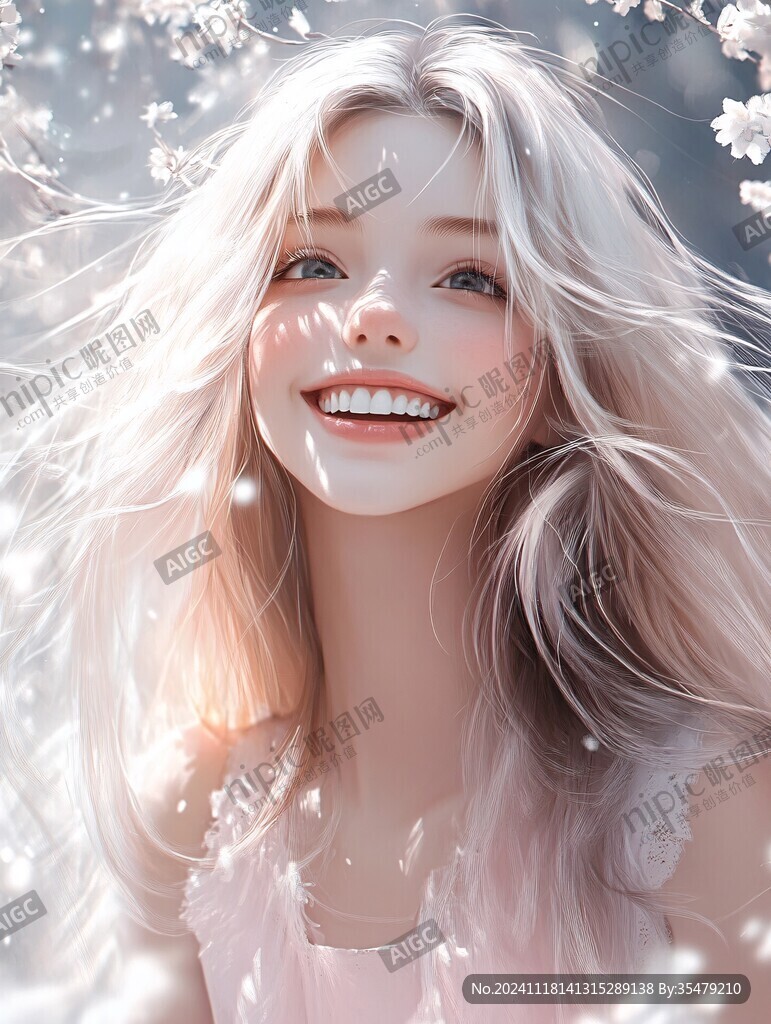 写实人物插画