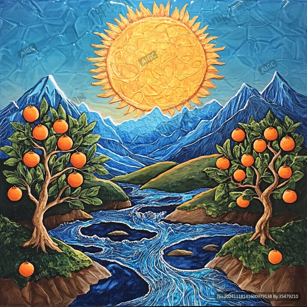 装饰风景作品