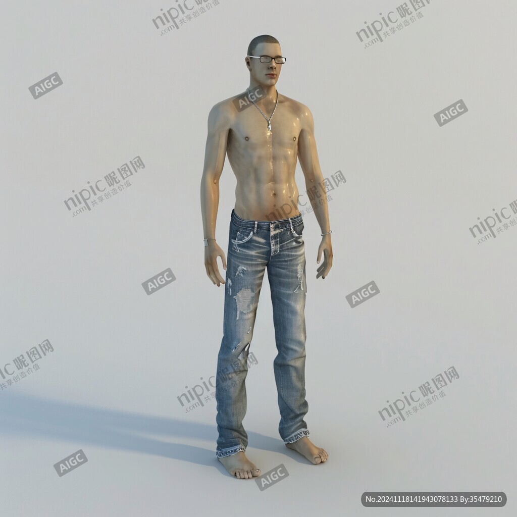 男人3d模型