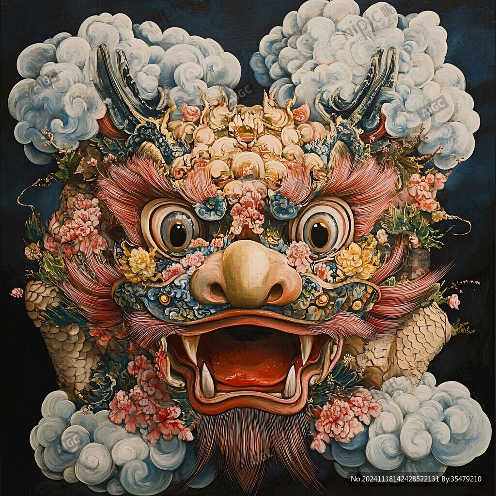 醒狮系列插画