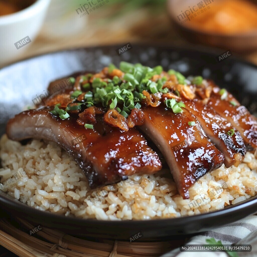 蒸饭速食早餐早饭食品