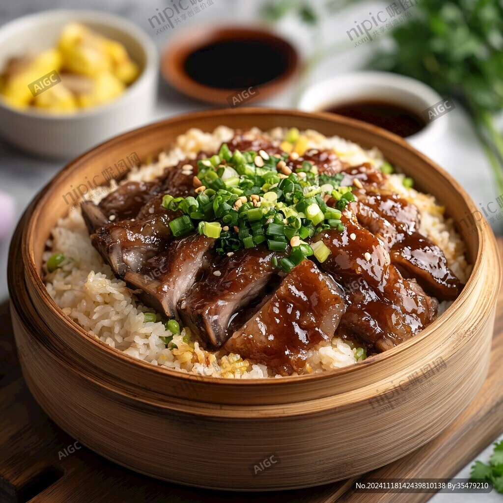 笼仔糯米排骨