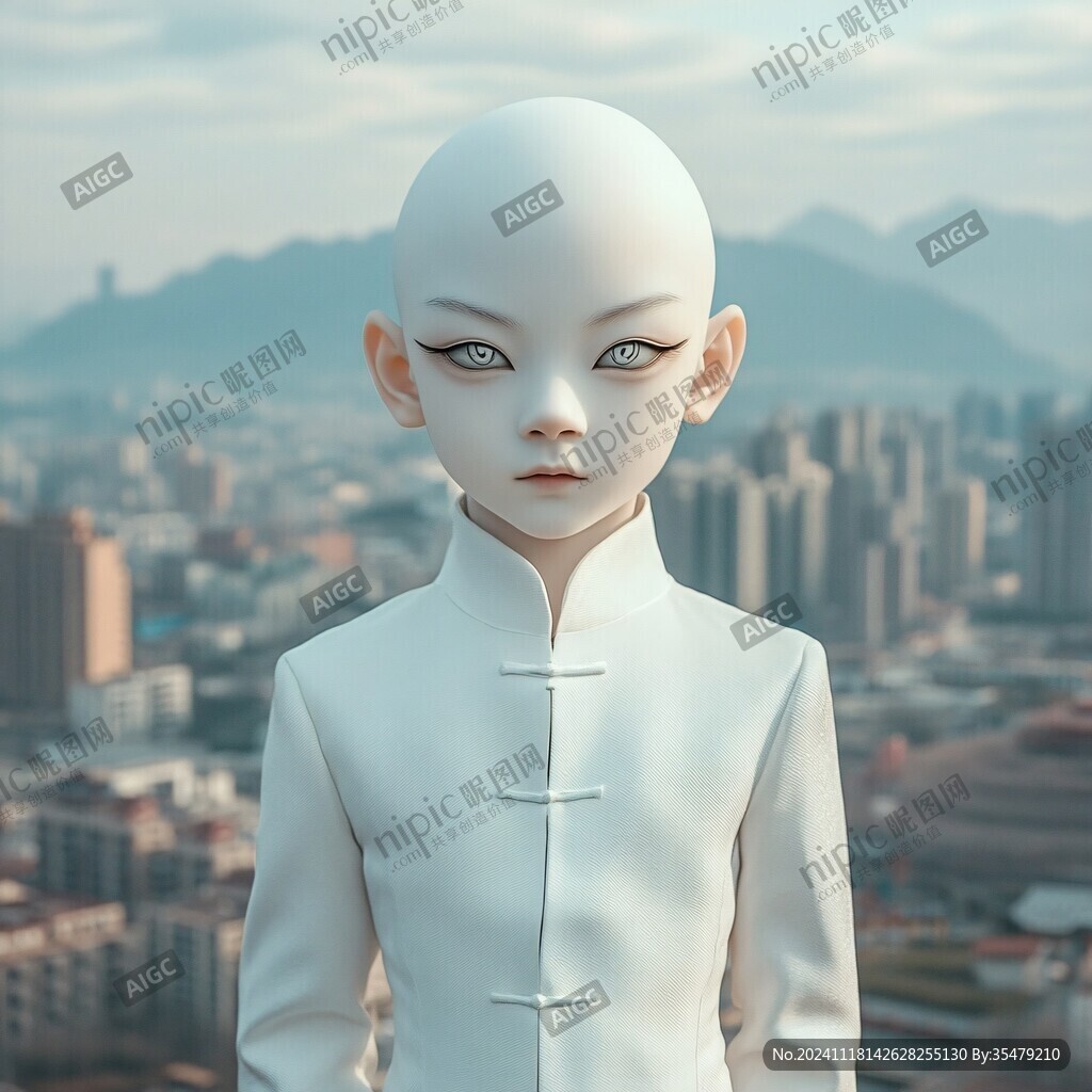 泥塑阿难头像