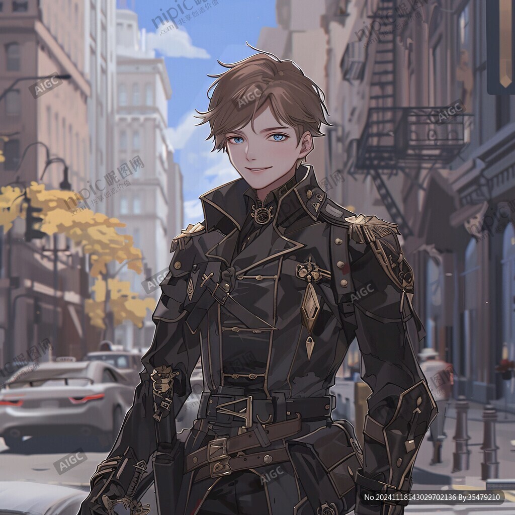 立绘男