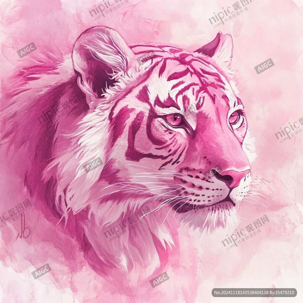 虎系列插画