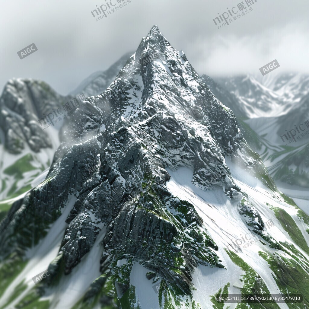 3d山峰