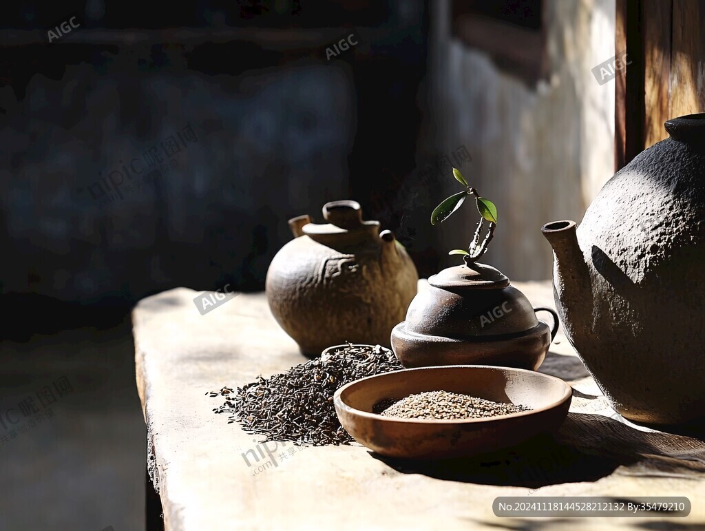 茶铺光影