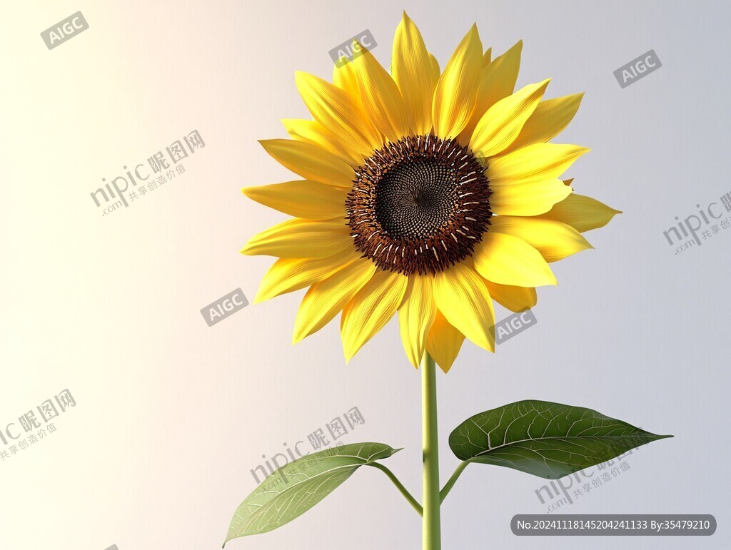 单朵向日葵壁纸
