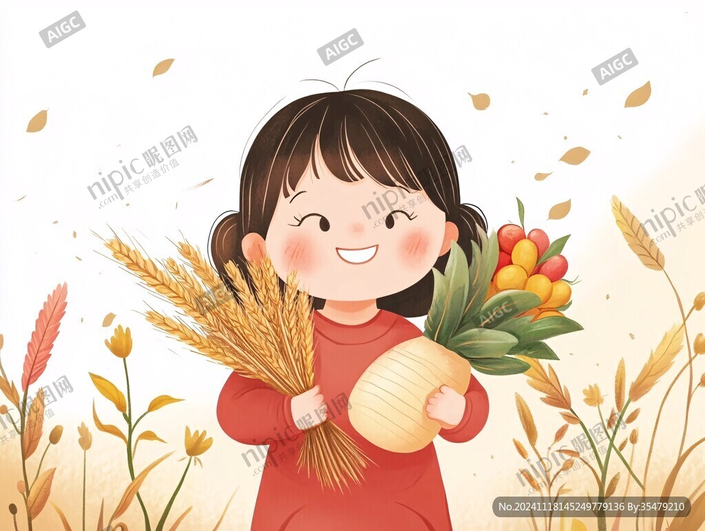 丰收季节人物
