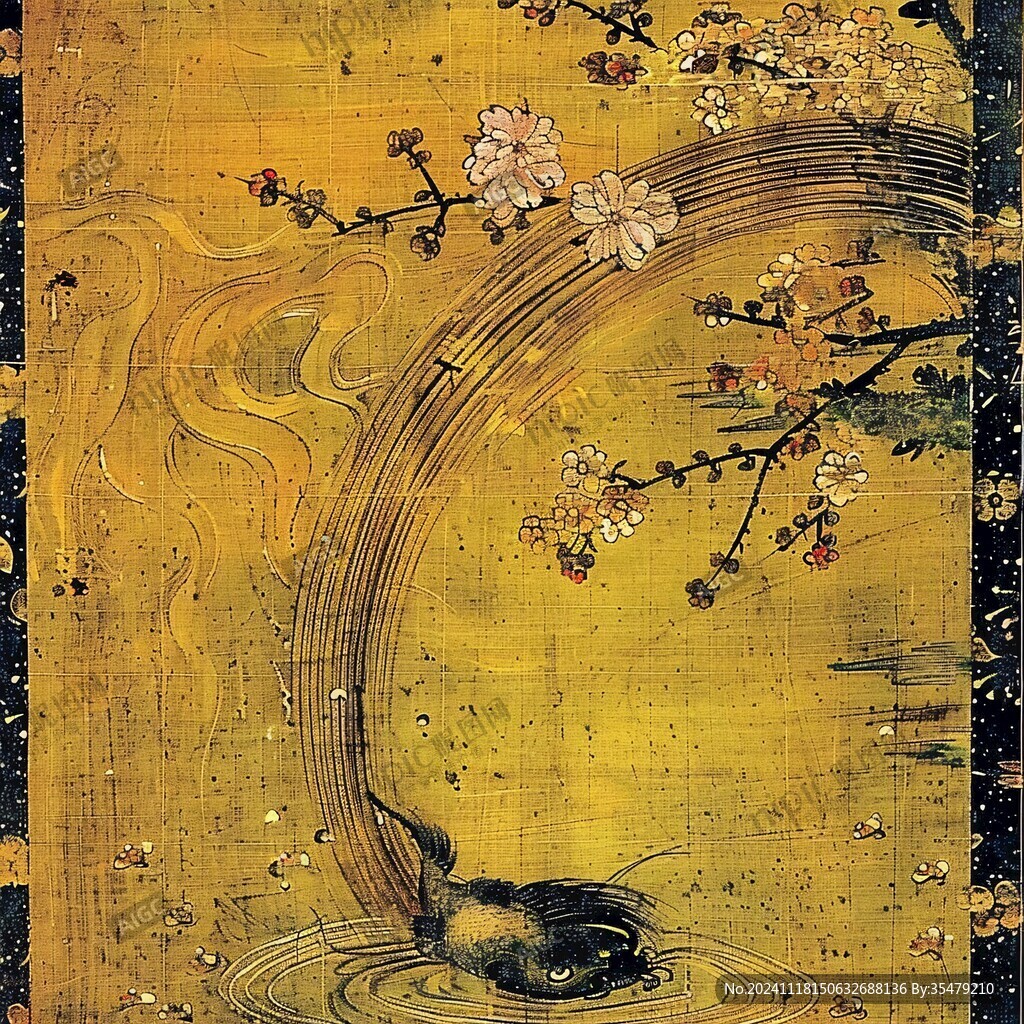 日本古典风格绘画