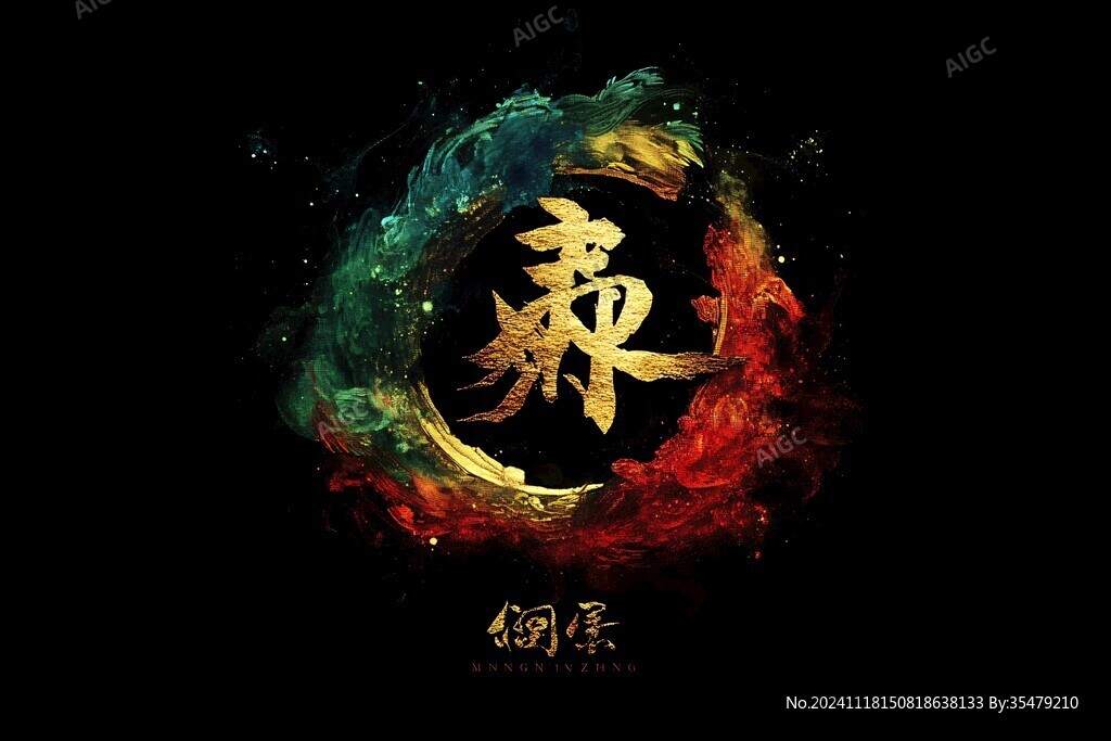 龙渊主题字
