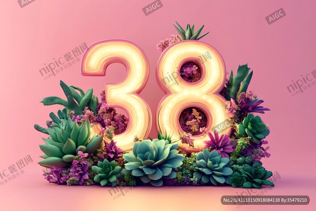 38妇女节氛围造型