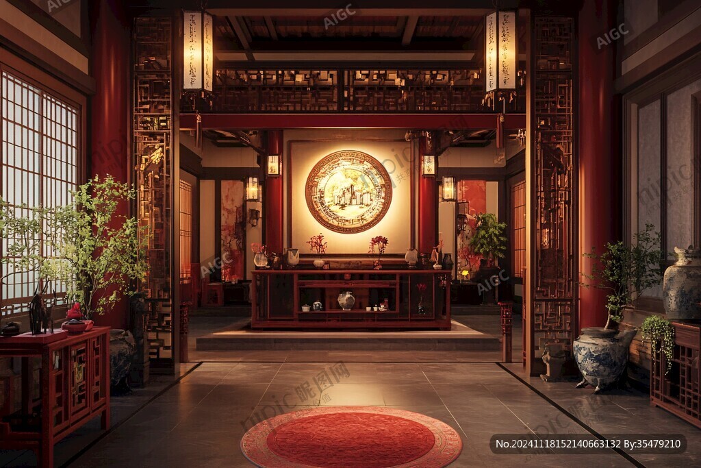 喜堂场景
