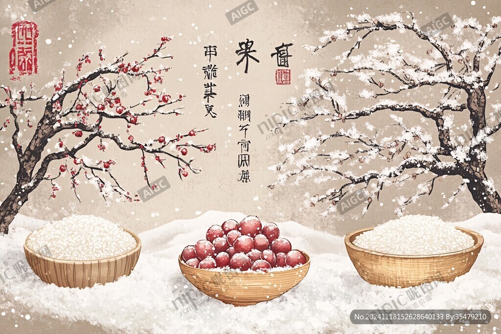 冬至挂画