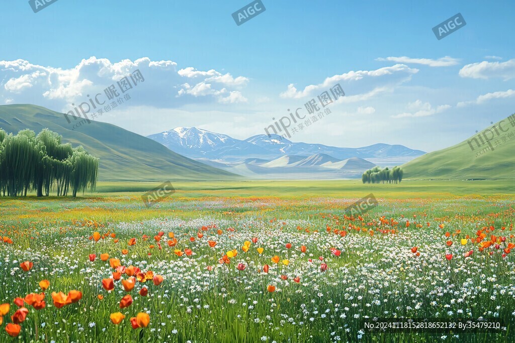 那拉提花海