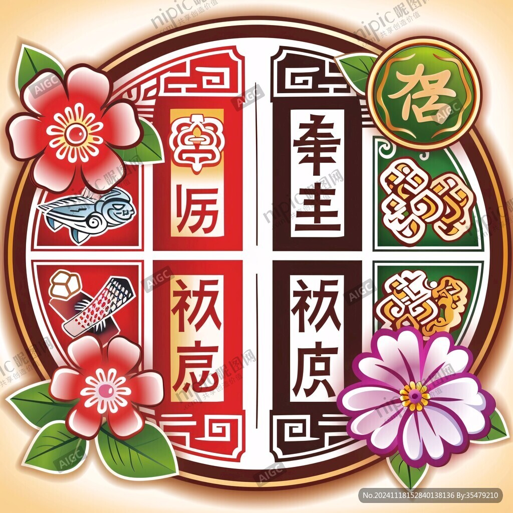中式班级牌