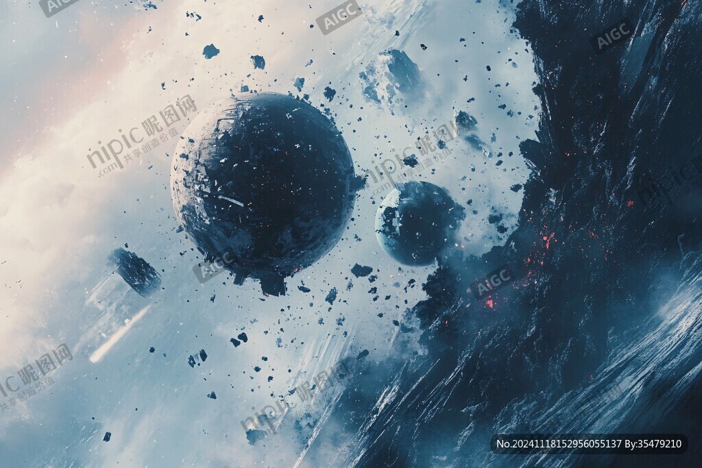 科幻场景宇宙洪荒