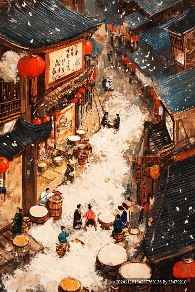 市井民风宋代街景