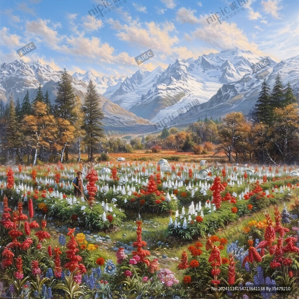 美丽风景油画