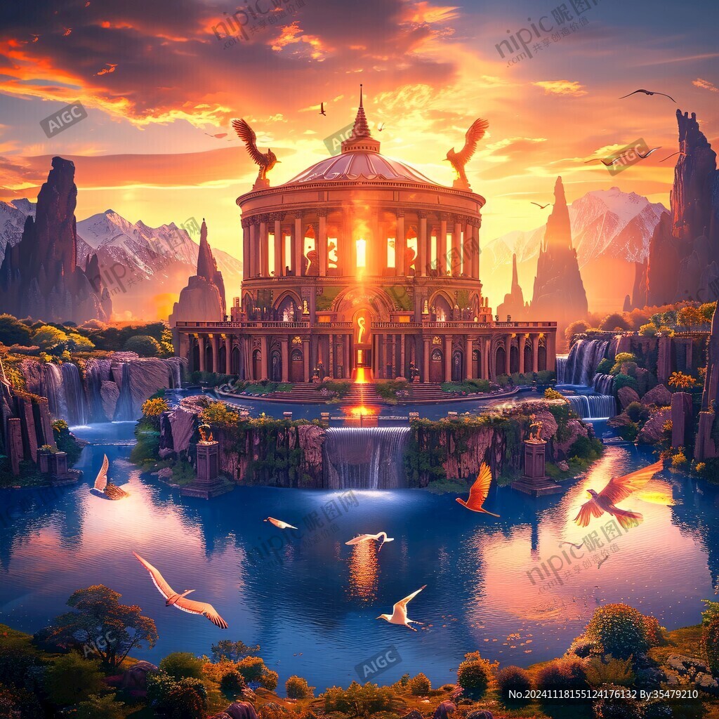 神话场景图