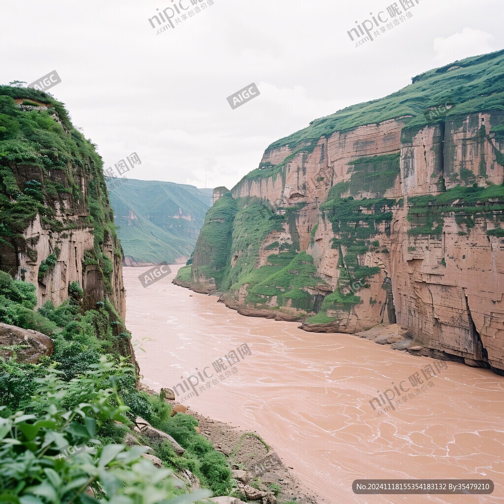 峡谷黄河