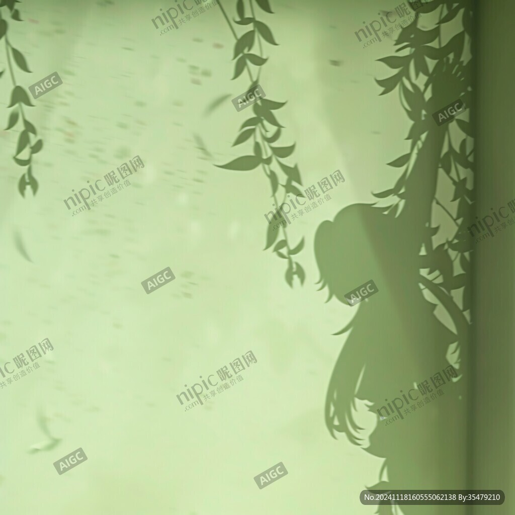 唯美绿色意境美